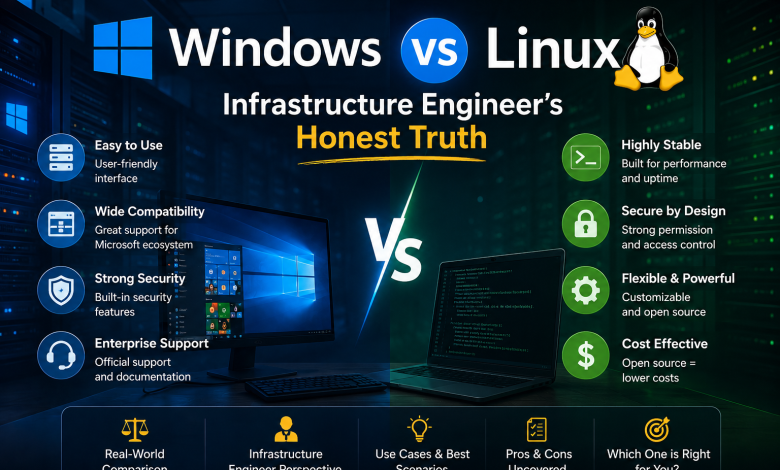 Windows vs Linux: Infrastructure Engineer's Honest Truth