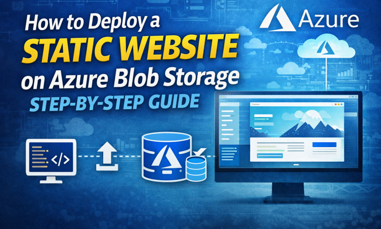 How to Deploy a Static Website on Azure Blob Storage – Step-by-Step Guide