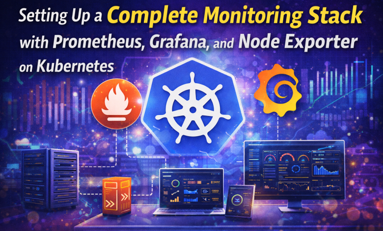 Setting Up a Complete Monitoring Stack with Prometheus, Grafana, and Node Exporter on Kubernetes – Step-by-Step Guide