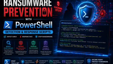 Ransomware Prevention with PowerShell: Detection & Response Scripts